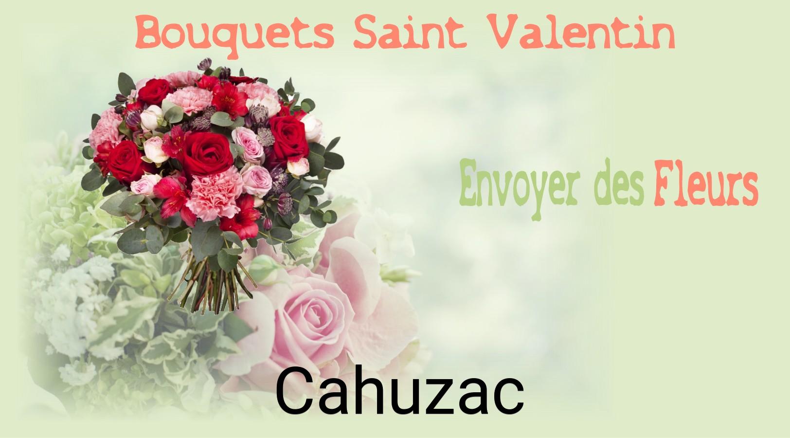 Roses de Saint-Valentin livrées à Cahuzac